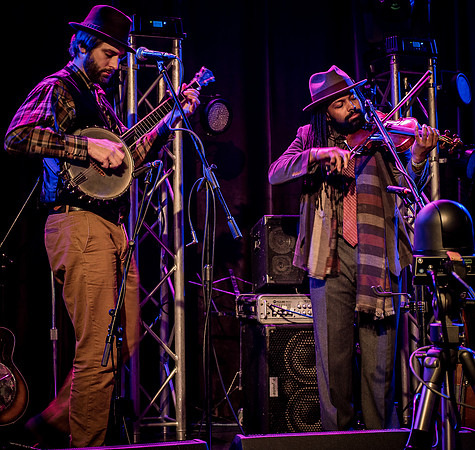 Ben Hunter and Joe Seamons@ Road To Wintergrass @ Nectar Lounge-3