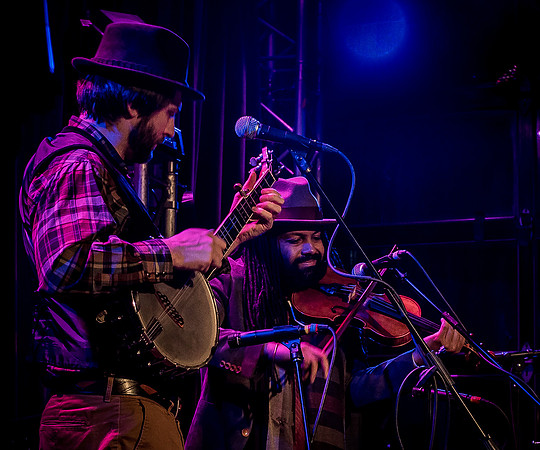 Ben Hunter and Joe Seamons@ Road To Wintergrass @ Nectar Lounge-6
