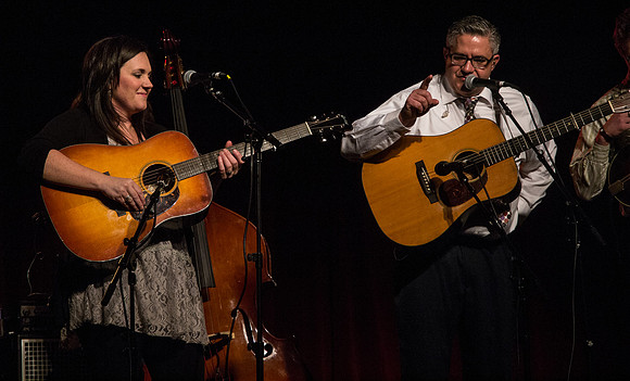 The Kenny & Amanda Smith Band @ Wintergrass 2013-5