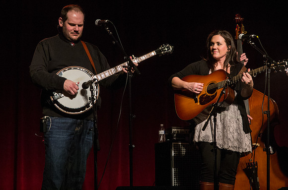 The Kenny & Amanda Smith Band @ Wintergrass 2013-6