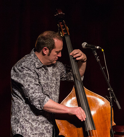 Mollie O'Brien & Rich Moore with Eric Thorin @ Wintergrass 2013-6