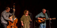 Mollie O'Brien & Rich Moore with Eric Thorin @ Wintergrass 2013-2
