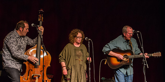 Mollie O'Brien & Rich Moore with Eric Thorin @ Wintergrass 2013-2