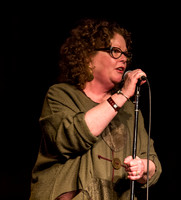 Mollie O'Brien & Rich Moore with Eric Thorin @ Wintergrass 2013-7