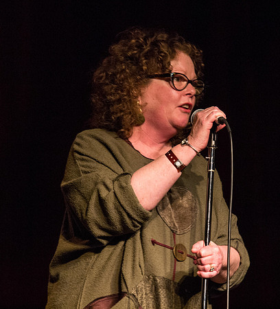 Mollie O'Brien & Rich Moore with Eric Thorin @ Wintergrass 2013-7