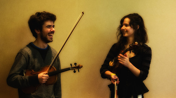 Rushad Eggleston with Alex and Tatiana Hargreaves Workshop @Wintergrass 2013-5