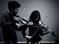 Rushad Eggleston with Alex and Tatiana Hargreaves Workshop @Wintergrass 2013-14