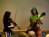 Rushad Eggleston with Alex and Tatiana Hargreaves Workshop @Wintergrass 2013-2