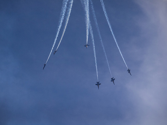 The Blue Angels @ Lake Washington 2012 Seafair-34