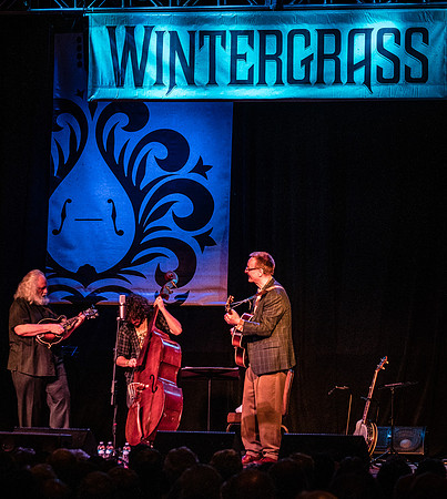David Grisman, Danny Barnes & Sam Grisman @ Wintergrass 2018-28