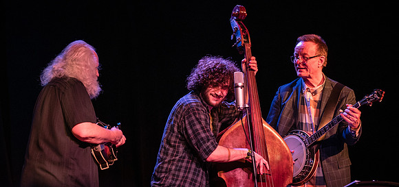 David Grisman, Danny Barnes & Sam Grisman @ Wintergrass 2018-21