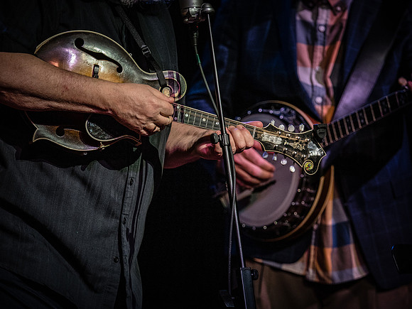 David Grisman, Danny Barnes & Sam Grisman @ Wintergrass 2018-31
