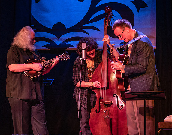 David Grisman, Danny Barnes & Sam Grisman @ Wintergrass 2018-23