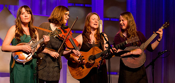 Della Mae@ Wintergrass 2012-13