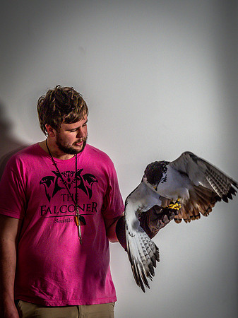 The Falconer with Olympus Cameras @ Kenmore Camera 2-2-19-45