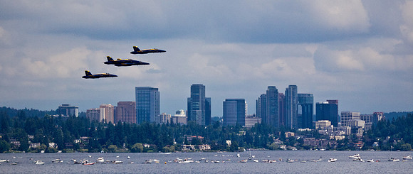 The Blue Angels @ Lake Washington 2011 Seafair-23