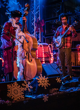 Pickled Okra and Blue Santa @Polecat Yuletide Celebration  Nectar Lounge 12-7-2018-7