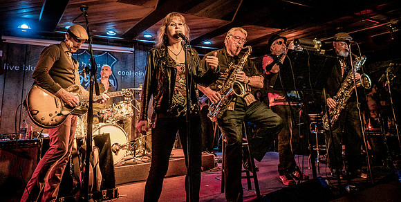 Kevin Selfe & The Portland Blues All-Star Band & Lisa Mann & Allen Marke 12-22-18-50