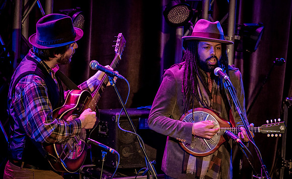 Ben Hunter and Joe Seamons@ Road To Wintergrass @ Nectar Lounge-10