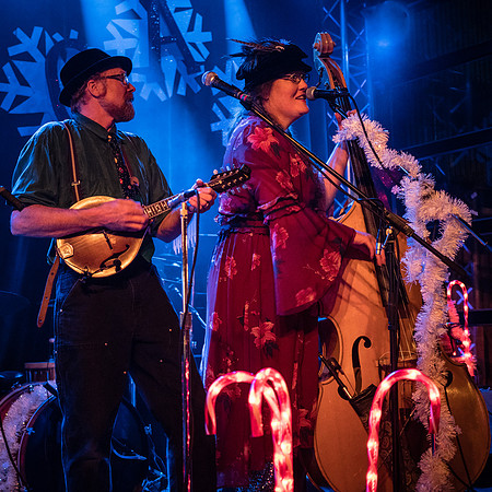 Pickled Okra and Blue Santa @Polecat Yuletide Celebration  Nectar Lounge 12-7-2018-10
