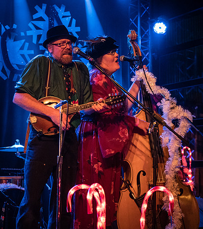 Pickled Okra and Blue Santa @Polecat Yuletide Celebration  Nectar Lounge 12-7-2018-12