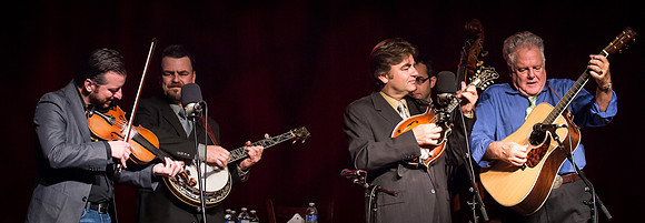 The Travelin' McCoury's with Peter Rowan & David Grismani@ Wintergrass 2013-10