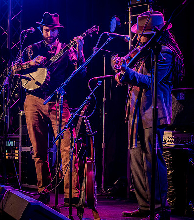Ben Hunter and Joe Seamons@ Road To Wintergrass @ Nectar Lounge-5
