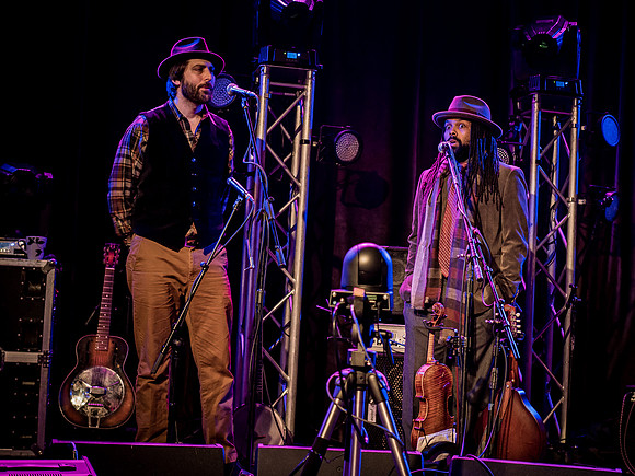 Ben Hunter and Joe Seamons@ Road To Wintergrass @ Nectar Lounge
