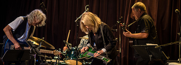 Albert Lee & Cindy Cashdollar @ Jazz Alley July 2015-21