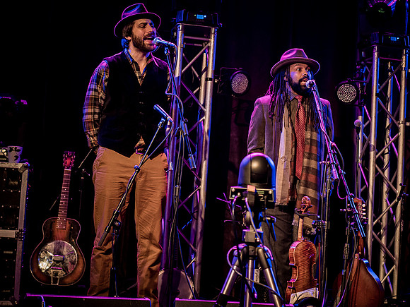 Ben Hunter and Joe Seamons@ Road To Wintergrass @ Nectar Lounge-2