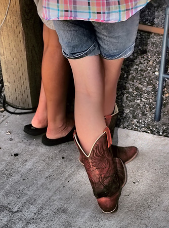 Boots Of The Omak Stampede