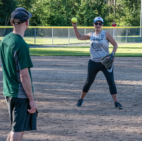 Axia Home Loans Softball Practice 6-26-18-3