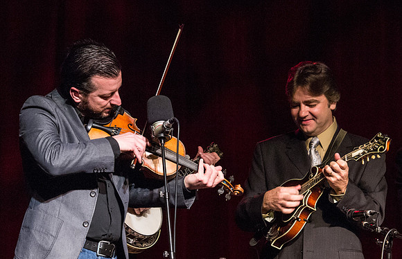 The Travelin' McCoury's with Peter Rowan & David Grismani@ Wintergrass 2013-11