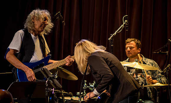 Albert Lee & Cindy Cashdollar @ Jazz Alley July 2015-20